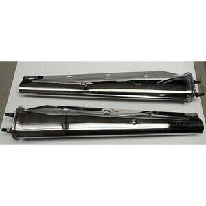 Stainless Steel Mud Flap Hanger 2.5" Bolt Semi Truck Tapered 30" RMPMFH004L/R